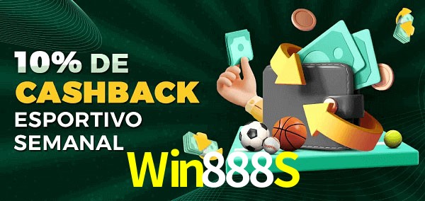 10% de bônus de cashback na Win888S